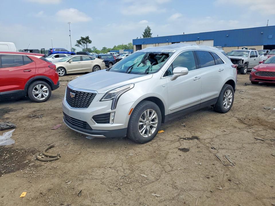 2020 Cadillac Xt5 VIN 1GYKNDRSXLZ216003 COPART salvage auction — FRONT END, MI - CERTIFICATE OF TITLE, sold $9,400 on 2026-07-31 (photo 1)