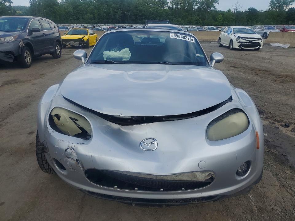 2006 Mazda Mx-5 miata VIN JM1NC25F260111809 COPART salvage auction — FRONT END, Ny - Mv-907A Salvage Certificate, sold $350 on 2026-07-23 (photo 5)