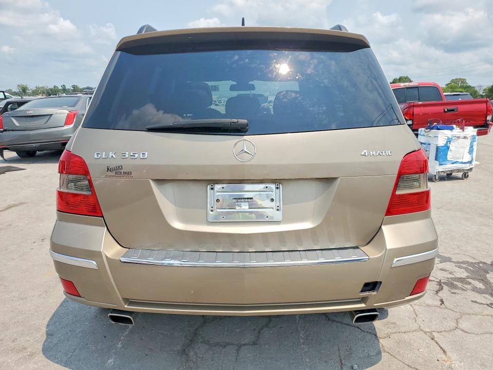 2010 Mercedes-benz Glk-class VIN WDCGG8HB1AF304509 COPART salvage auction — MINOR DENT/SCRATCHES, MT - CERTIFICATE OF TITLE, sold $875 on 2026-08-10 (photo 6)