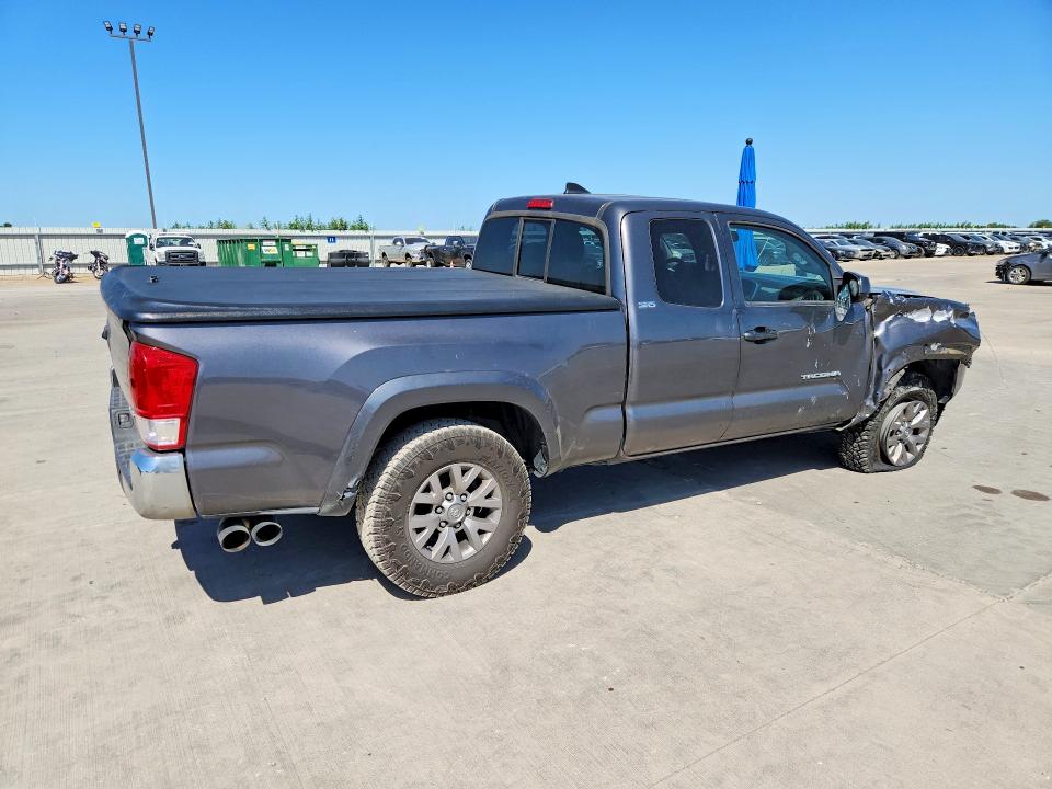 2017 Toyota Tacoma VIN 5TFSZ5AN4HX072781 COPART salvage auction — FRONT END, Tx - Salvage Vehicle Title, sold $8,600 on 2026-07-23 (photo 3)