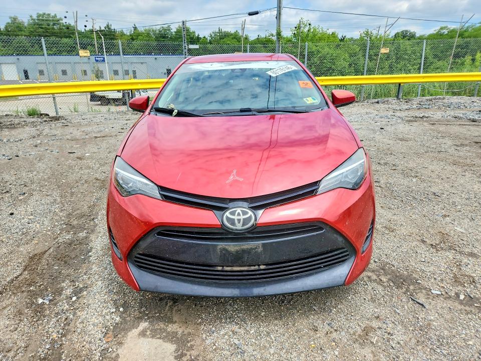 2018 Toyota Corolla VIN 5YFBURHE4JP751949 COPART salvage auction — ROOF, Md - Cert Of Salvage > 75% Damage, sold $175 on 2026-07-30 (photo 5)