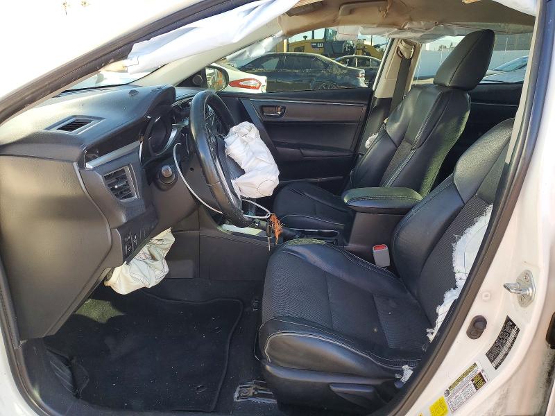 2014 Toyota Corolla VIN 5YFBURHE9EP131880 COPART salvage auction — FRONT END, Ca - Salvage Certificate, sold $1,700 on 2026-07-21 (photo 7)