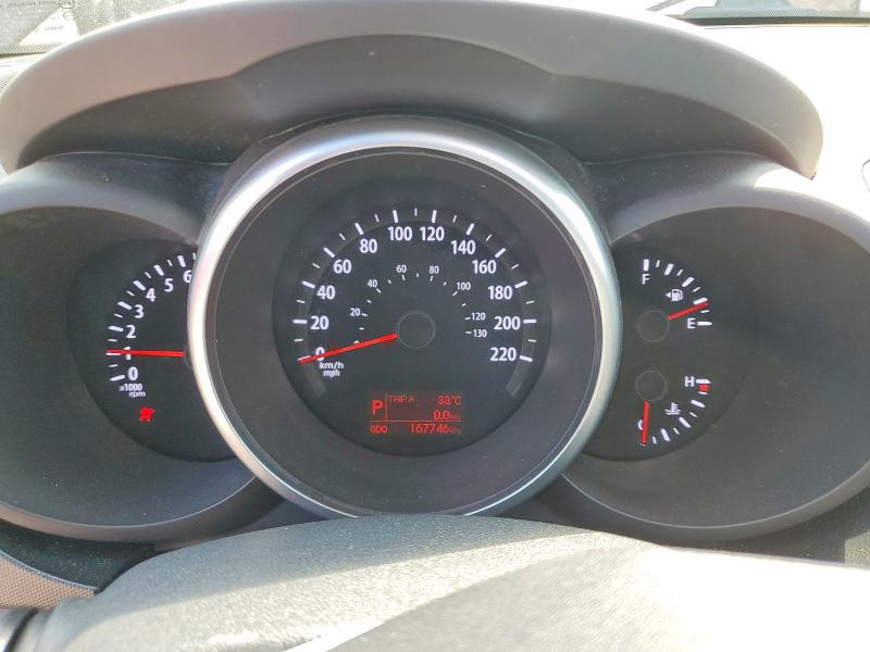 2012 Kia Soul VIN KNDJT2A69C7459386 COPART salvage auction — FRONT END, ON - PERMIT NO BRAND - UNFIT, sold $225 on 2026-07-23 (photo 9)