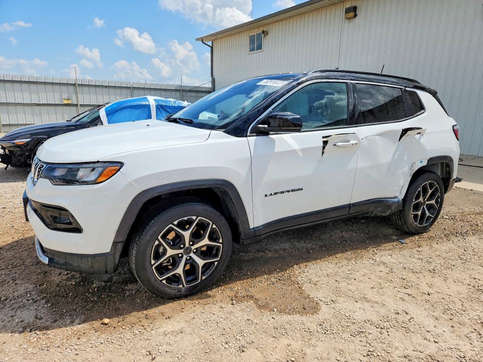 2025 Jeep Compass VIN 3C4NJDCN4ST599959 COPART salvage auction — SIDE, Ny - Certificate Of Title, sold $13,600 on 2026-07-27 (photo 1)
