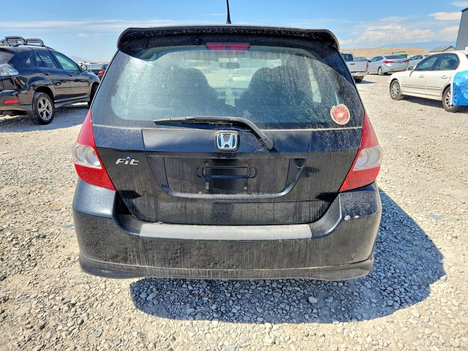 2007 Honda Fit VIN JHMGD37687S002977 COPART salvage auction — MECHANICAL, Ut - Certificate Of Title, sold $250 on 2026-07-31 (photo 6)