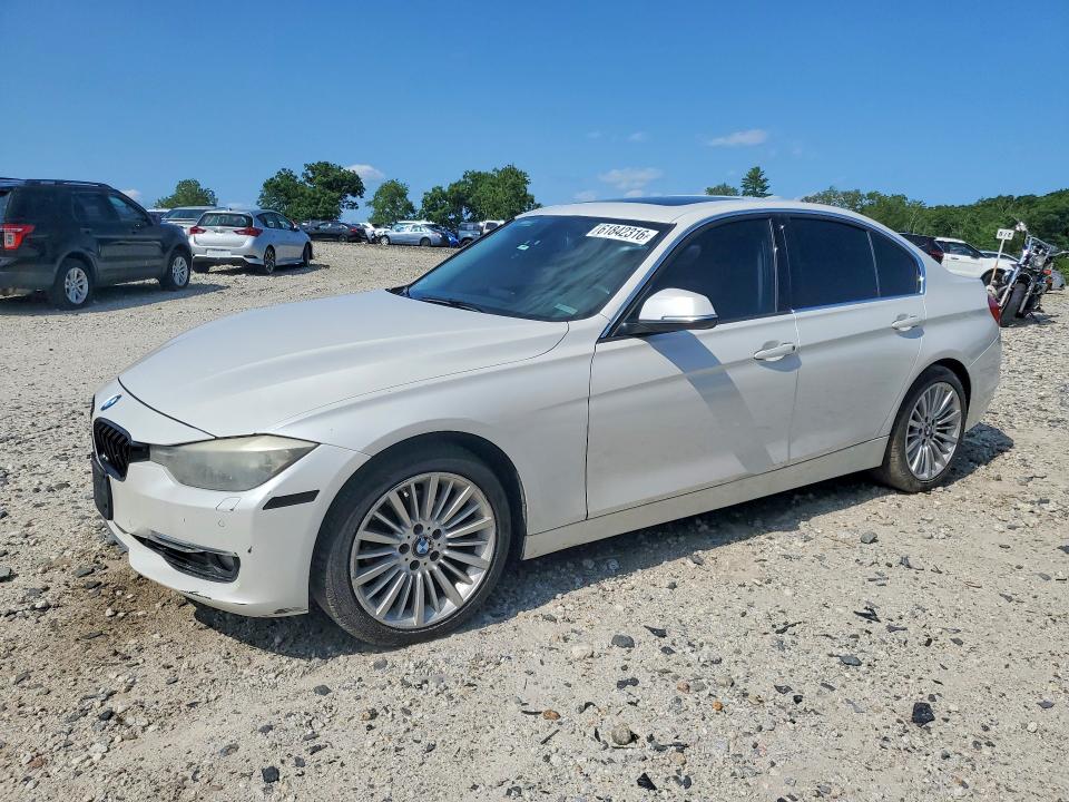2015 BMW 3er VIN WBA3B5C5XFF959680 COPART salvage auction — FRONT END, Ma - Cert Of Title-Reconstrctd Coll, sold $375 on 2026-08-05 (photo 1)