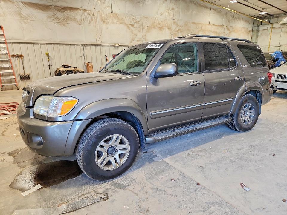 2007 Toyota Sequoia VIN 5TDBT44A97S279837 COPART salvage auction — REAR END, WI - JUNKED VEHICLE BILL OF SALE, sold $725 on 2026-07-22 (photo 1)