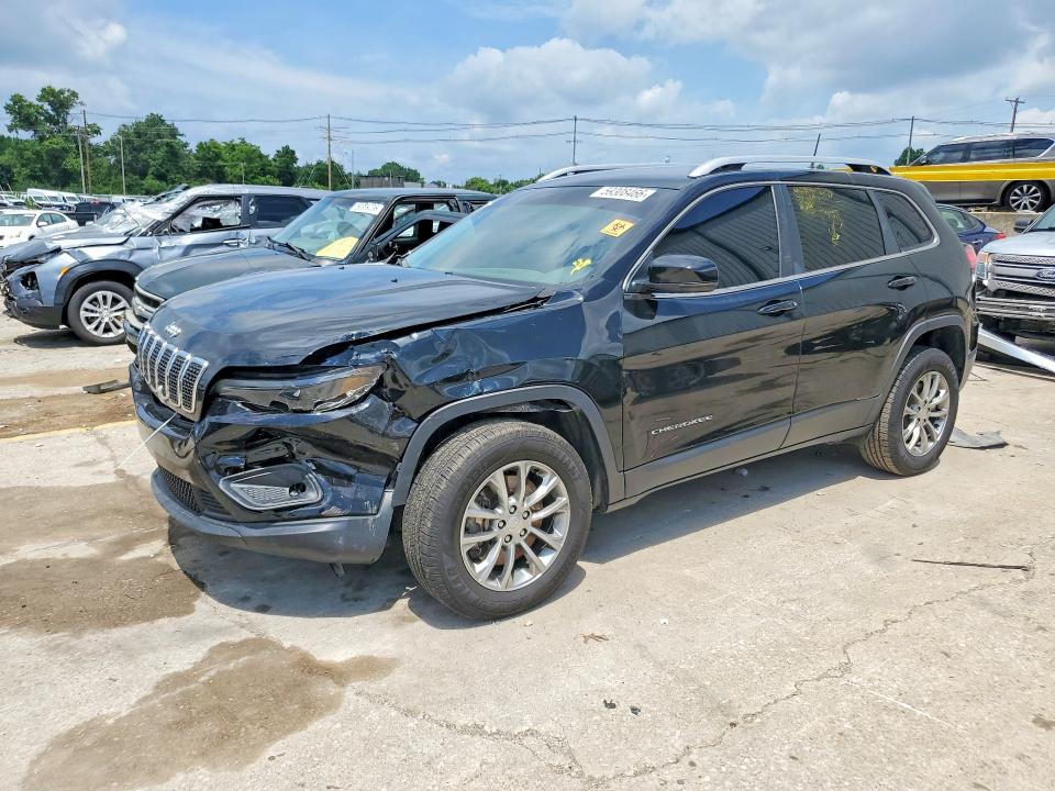 2020 Jeep Cherokee VIN 1C4PJMLB2LD604517 COPART salvage auction — FRONT END, Ky - Cert Of Title-Salvage, sold $3,050 on 2026-07-29 (photo 1)
