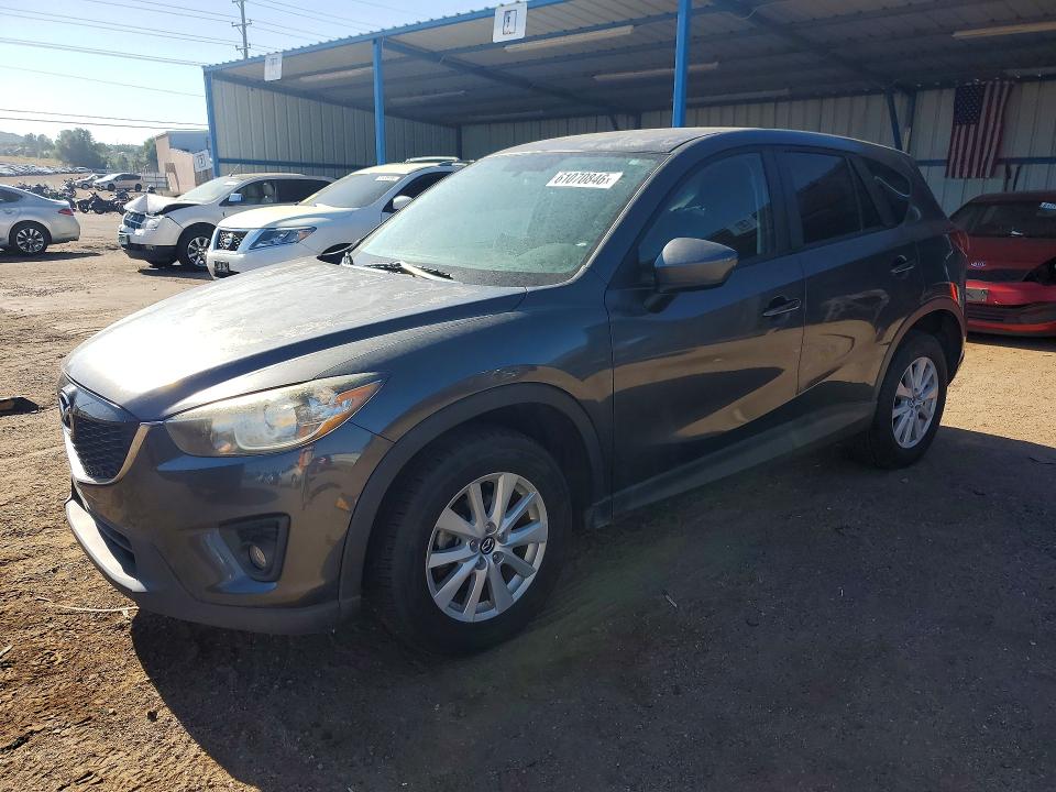 2014 Mazda Cx-5 VIN JM3KE4CY1E0334331 COPART salvage auction — FRONT END, Co - Salvage Title, sold $2,300 on 2026-07-27 (photo 1)