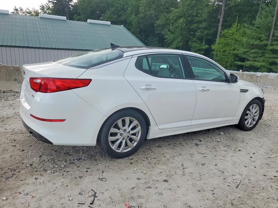 2015 Kia Optima VIN 5XXGN4A73FG434407 COPART salvage auction — FRONT END, Ma - Cert Of Title-Reconstrctd Coll, sold $725 on 2026-07-29 (photo 3)