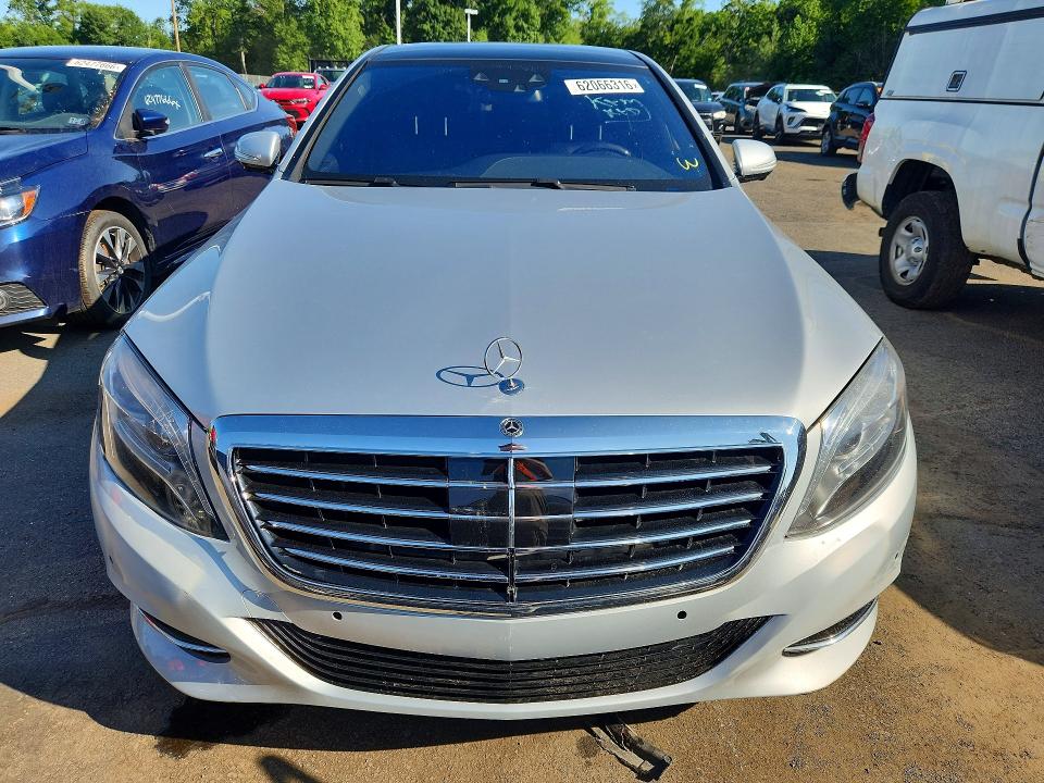 2017 Mercedes-benz S-klasse VIN WDDUG8CB1HA338317 COPART salvage auction — REAR END, Pa - Cert Of Title (P), sold $5,900 on 2026-07-30 (photo 5)