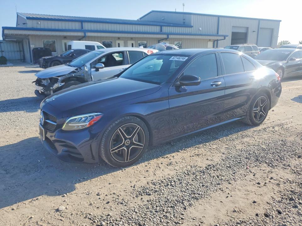 2020 Mercedes-benz C class VIN 55SWF8DB6LU327252 — COPART salvage auction photo