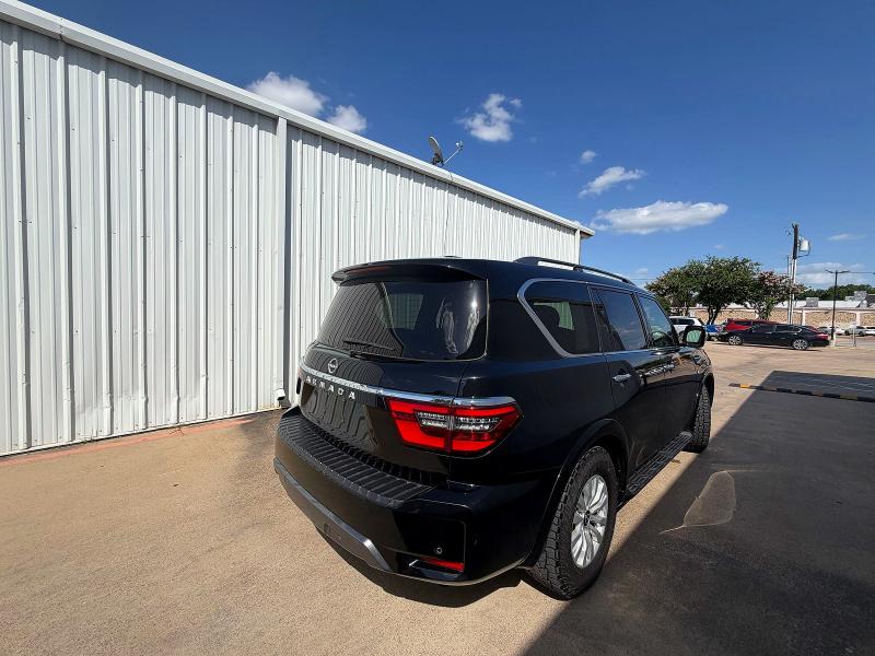2021 Nissan Armada VIN JN8AY2AC6M9145552 COPART salvage auction — MINOR DENT/SCRATCHES, Az - Certificate Of Title (P), sold $9,700 on 2026-07-08 (photo 4)