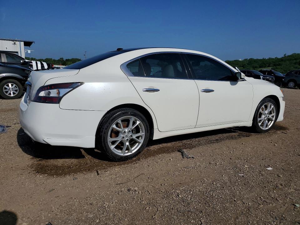 2012 Nissan Maxima VIN 1N4AA5AP7CC848430 COPART salvage auction — FRONT END, Il - Salvage Certificate, sold $450 on 2026-07-29 (photo 3)