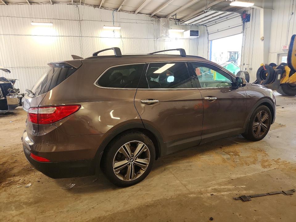 2014 Hyundai Santa fe VIN KM8SRDHF9EU075032 COPART salvage auction — MECHANICAL, MN - CERTIFICATE OF TITLE, sold $225 on 2026-07-28 (photo 3)