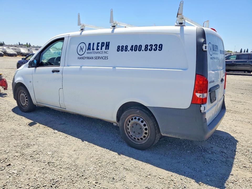2017 Mercedes-benz Metris VIN WD3PG2EA8H3216724 COPART salvage auction — MECHANICAL, Ca - Dis/Dlr/Exp Only Clean Title, sold $1,200 on 2026-07-28 (photo 2)