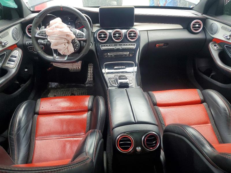 2016 Mercedes-benz C-klasse amg VIN 55SWF8HB1GU102365 COPART salvage auction — REAR END, Fl - Certificate Of Title, sold $10,800 on 2026-08-14 (photo 8)