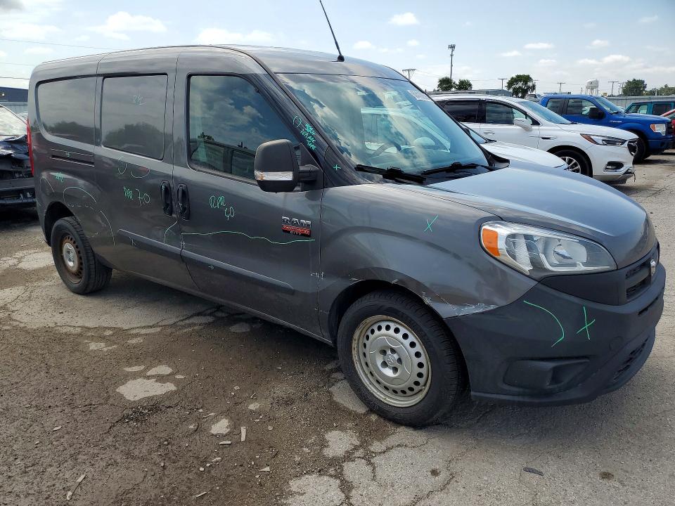 2018 Ram Promaster city VIN ZFBERFAB7J6K09932 COPART salvage auction — SIDE, In - Cert Of Title-Salvage Title, sold $750 on 2026-08-05 (photo 4)