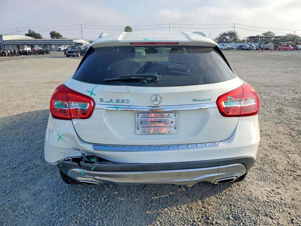 2016 Mercedes-benz Gla-klasse VIN WDCTG4GB7GJ248056 COPART salvage auction — REAR END, Ca - Salvage Certificate, sold $3,750 on 2026-08-14 (photo 6)