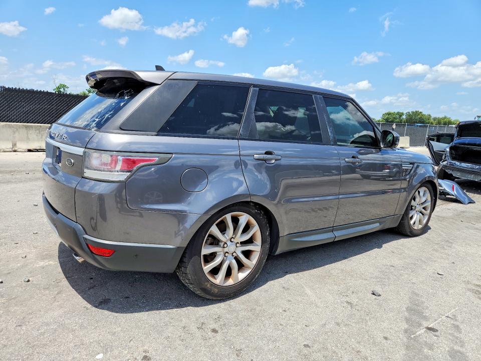 2016 Land rover Range rover sport VIN SALWR2KF1GA641829 COPART salvage auction — MINOR DENT/SCRATCHES, FL - CERTIFICATE OF TITLE, sold $4,950 on 2026-07-28 (photo 3)