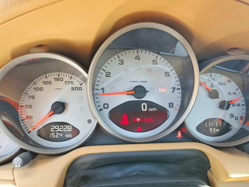 2009 Porsche 911 VIN WP0CB29999S756304 COPART salvage auction — MINOR DENT/SCRATCHES, CA - CERT OF TITLE-SALVAGED (P), sold $27,500 on 2026-07-27 (photo 9)