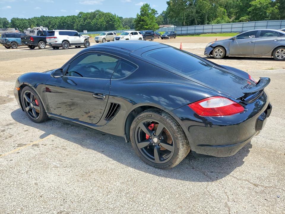 2007 Porsche Cayman VIN WP0AB29827U780363 COPART salvage auction — MECHANICAL, TX - CERTIFICATE OF TITLE, sold $1,100 on 2026-07-27 (photo 2)