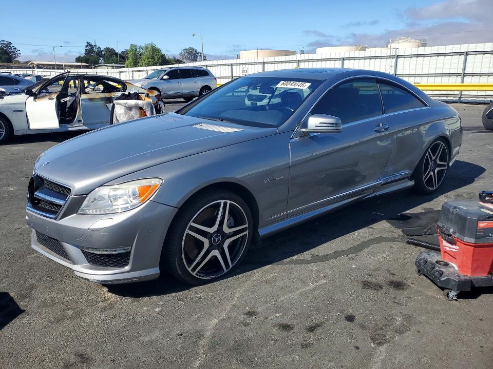 2012 Mercedes-benz Cl-klasse amg VIN WDDEJ7EB7CA028825 COPART salvage auction — UNDERCARRIAGE, Ca - Salvage Certificate, sold $125 on 2026-07-29 (photo 1)