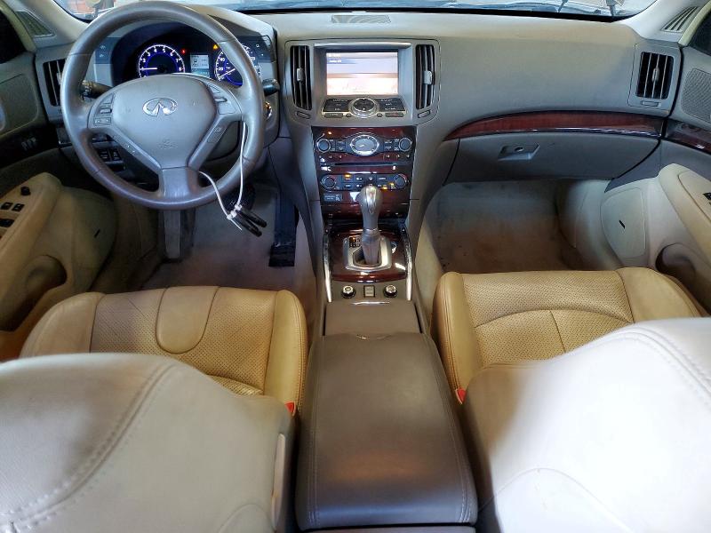 2010 Infiniti G37 VIN JN1CV6AR0AM458309 COPART salvage auction — MINOR DENT/SCRATCHES, Mn - Certificate Of Title, sold $675 on 2026-07-21 (photo 8)