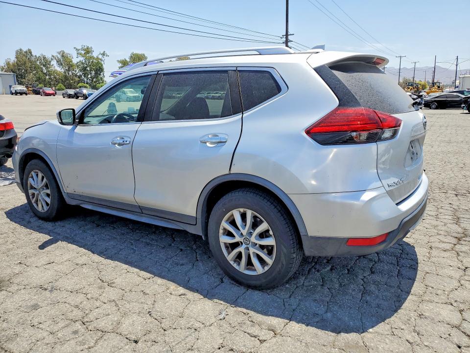 2017 Nissan Rogue VIN JN8AT2MT8HW396011 COPART salvage auction — REAR END, Ca - Lien Papers-Salvage Or Ac, sold $1,250 on 2026-07-30 (photo 2)