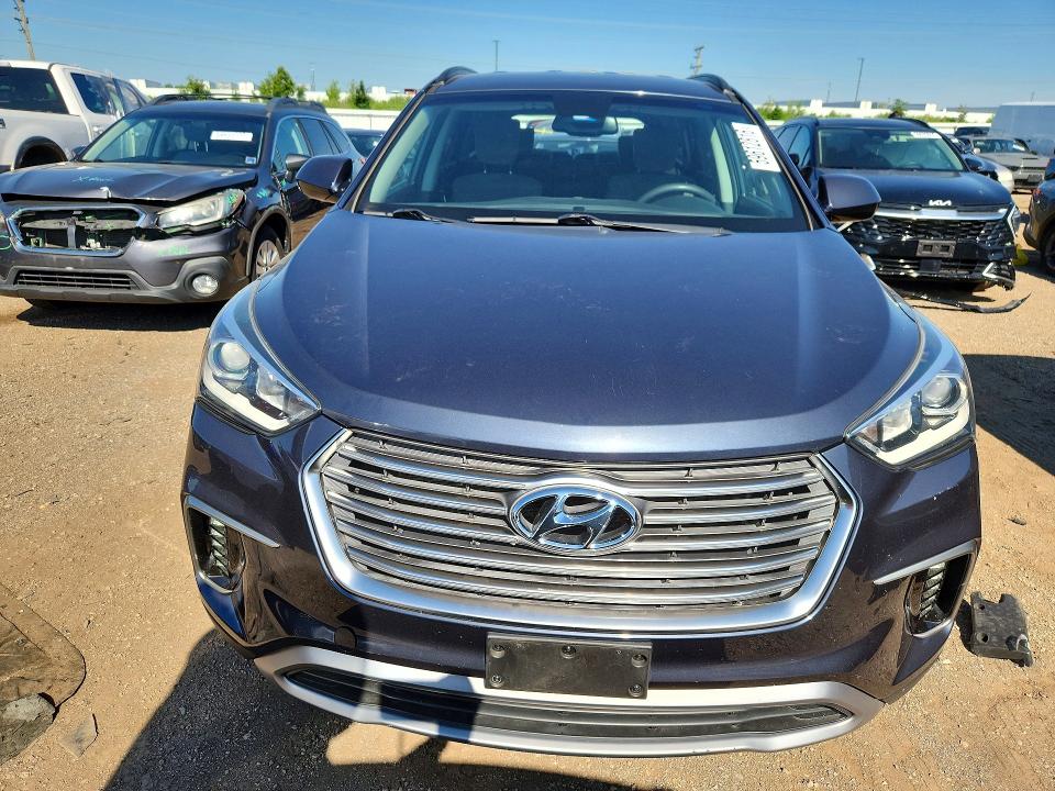 2017 Hyundai Santa fe VIN KM8SM4HF5HU236706 COPART salvage auction — ROOF, Il - Salvage Certificate, sold $1,300 on 2026-07-28 (photo 5)