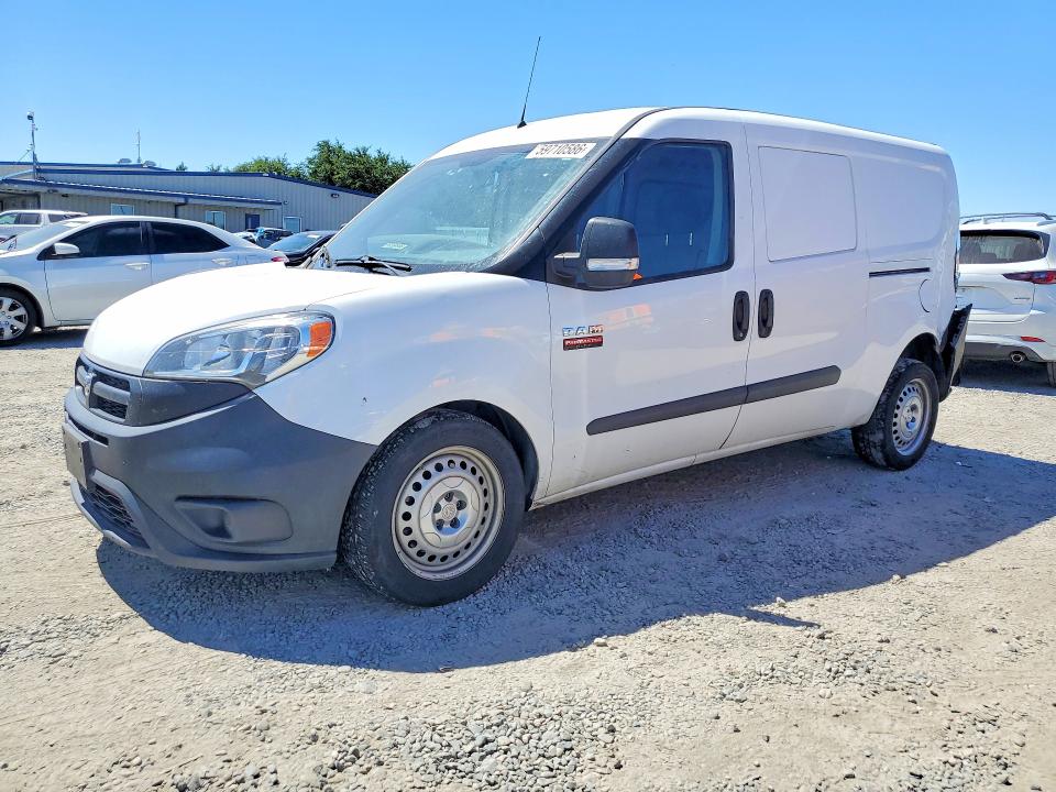 2018 Ram Promaster city VIN ZFBERFAB0J6K01445 COPART salvage auction — REAR END, Ca - Salvage Certificate, sold $1,500 on 2026-08-18 (photo 1)