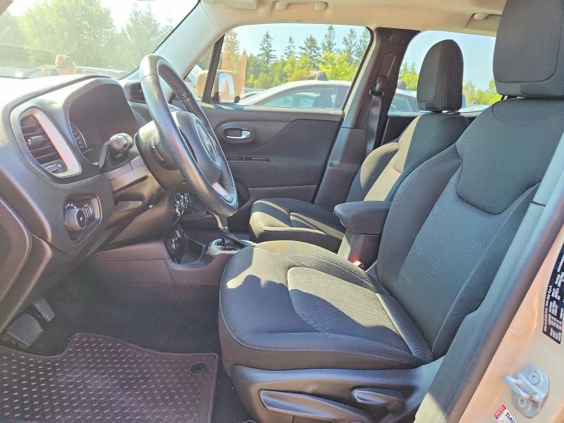 2016 Jeep Renegade VIN ZACCJBBT1GPC51966 COPART salvage auction — FRONT END, On - Permit Salvage, sold $625 on 2026-08-13 (photo 7)