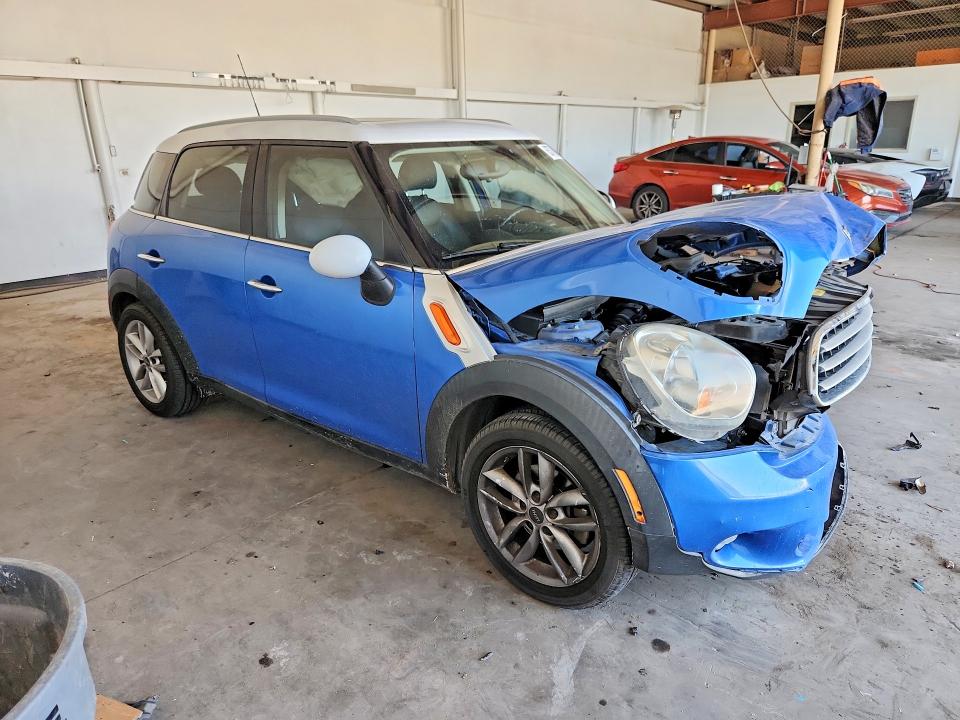 2014 Mini Cooper VIN WMWZB3C58EWR36654 COPART salvage auction — FRONT END, Tx - Salvage Vehicle Title, sold $450 on 2026-09-27 (photo 4)