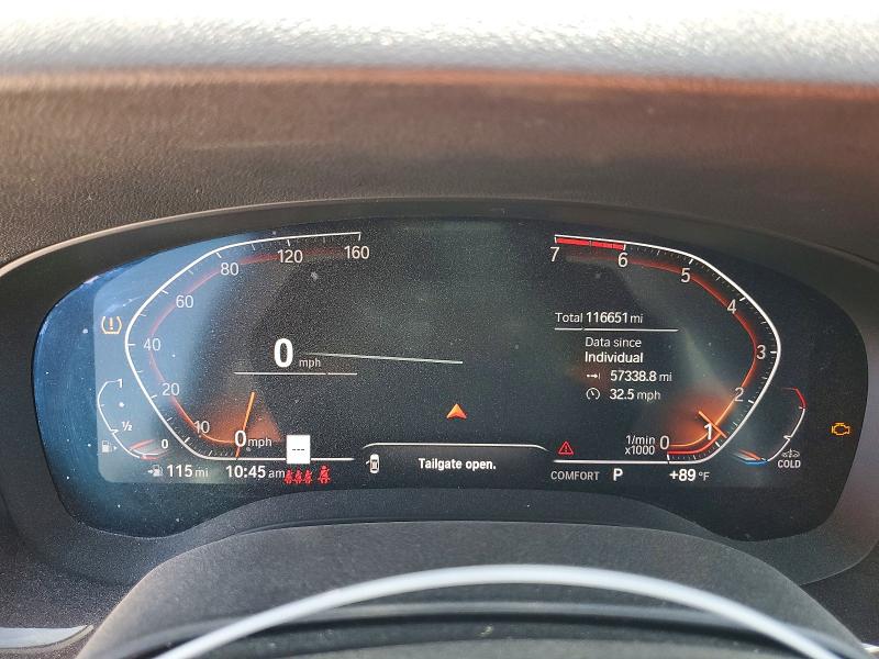 2021 BMW 5er VIN WBA53BH08MWW96894 COPART salvage auction — MINOR DENT/SCRATCHES, TX - DEALER ONLY CLEAN TITLE (P), sold $9,000 on 2026-07-24 (photo 9)