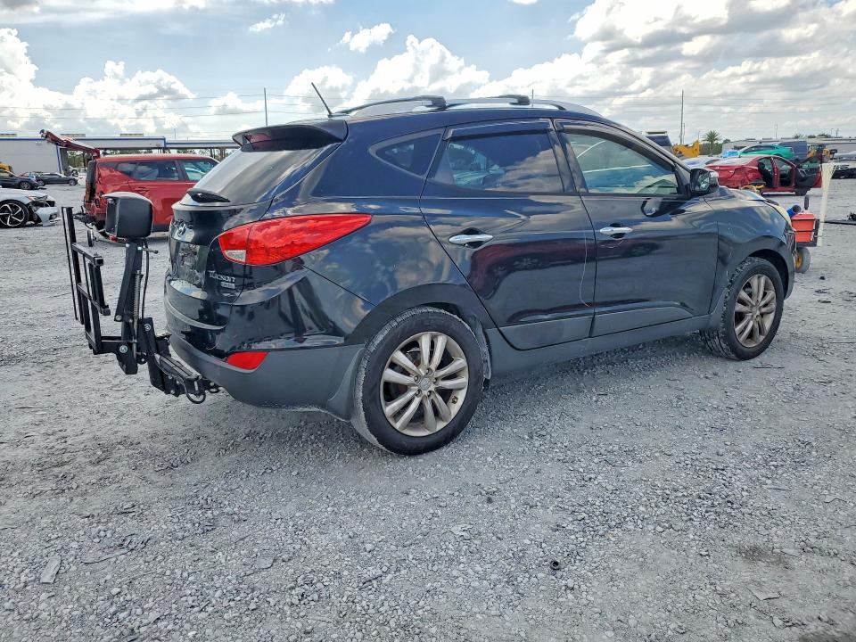 2013 Hyundai VIN KM8JU3AC3DU548362 COPART salvage auction — FRONT END, Fl - Cert Of Title Slvg Rebuildable, sold $1,850 on 2026-07-14 (photo 3)