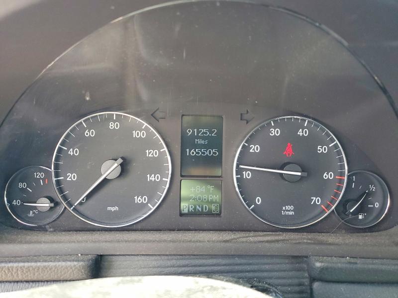 2005 Mercedes-benz C-klasse VIN WDBRF81J05F615999 COPART salvage auction — FRONT END, Id - Certificate Of Title, sold $550 on 2026-07-09 (photo 9)