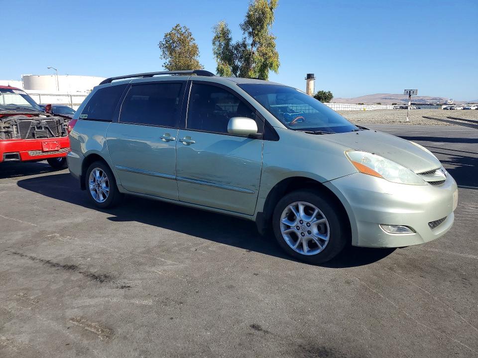 2006 Toyota Sienna VIN 5TDZA22C66S509507 COPART salvage auction — SIDE, CA - SALVAGE CERTIFICATE, sold $1,000 on 2026-07-27 (photo 4)