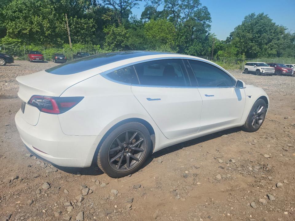 2019 Tesla Model 3 VIN 5YJ3E1EB3KF493515 COPART salvage auction — FRONT END, Ny - Mv-907A Salvage Certificate, sold $3,800 on 2026-07-30 (photo 3)
