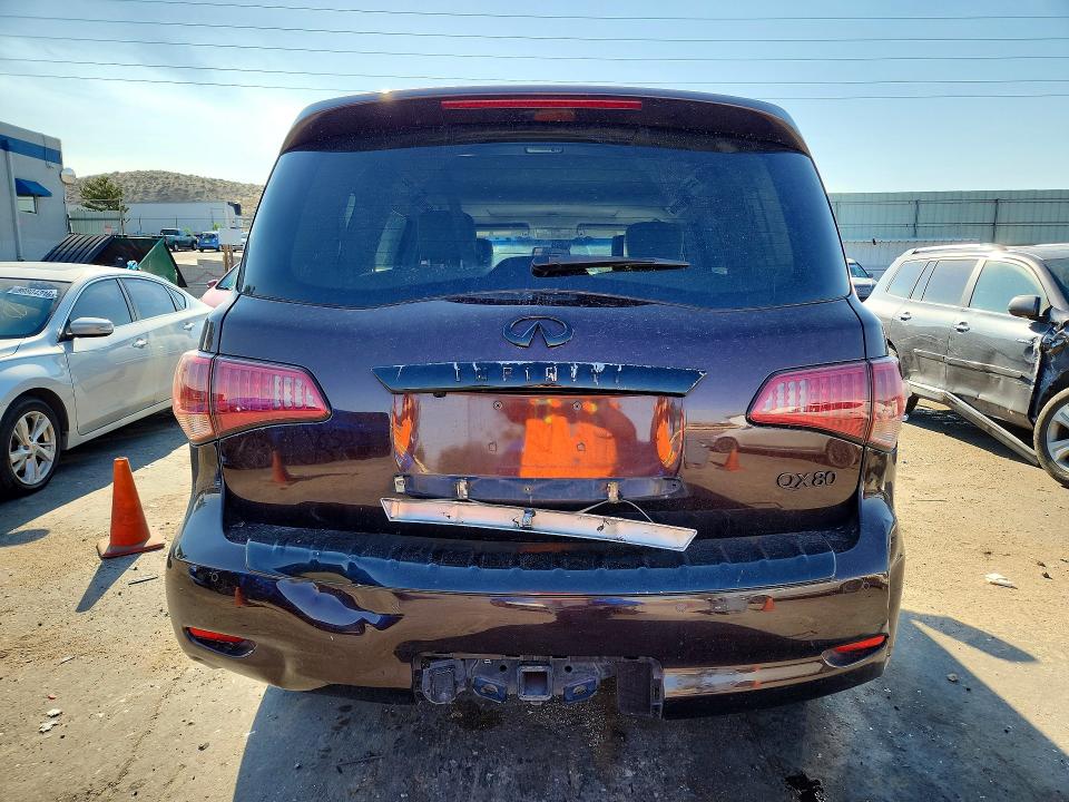 2015 Infiniti Qx80 VIN JN8AZ2NF3F9572739 COPART salvage auction — FRONT END, Nm - Cert Of Title-Salvage, sold $1,800 on 2026-08-24 (photo 6)