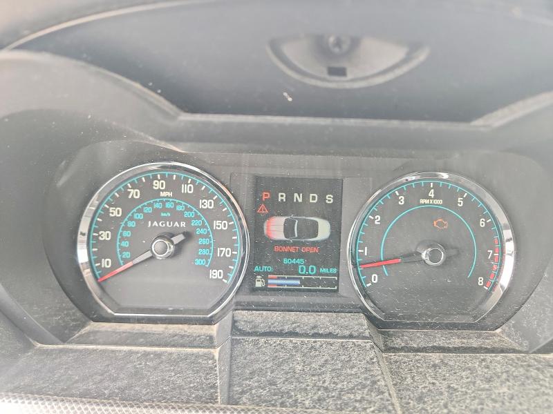 2014 Jaguar Xkr VIN SAJWA4EC4EMB53292 COPART salvage auction — SIDE, TX - SALVAGE VEHICLE TITLE (P), sold $8,900 on 2026-07-16 (photo 9)