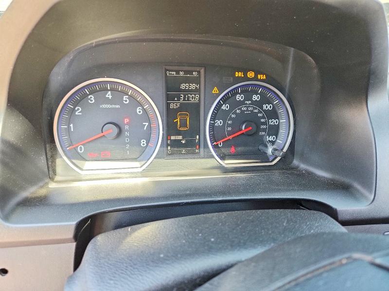 2008 Honda Cr-v VIN JHLRE48728C026338 COPART salvage auction — FRONT END, NY - MV-907A SALVAGE CERTIFICATE, sold $400 on 2026-07-23 (photo 9)