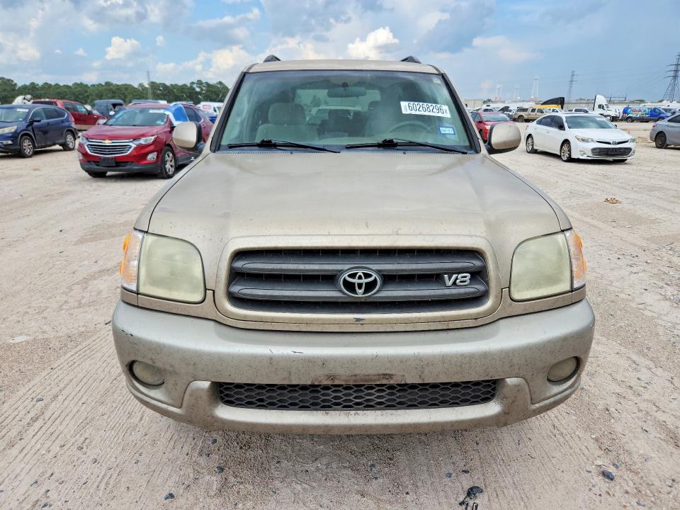 2004 Toyota Sequoia VIN 5TDZT34A64S225187 COPART salvage auction — MINOR DENT/SCRATCHES, TX - CERTIFICATE OF TITLE, sold $1,350 on 2026-07-14 (photo 5)