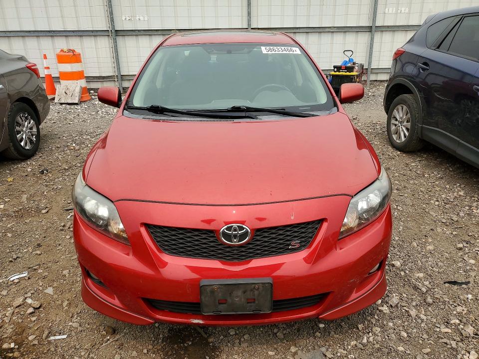 2010 Toyota Corolla VIN 2T1BU4EE6AC227385 COPART salvage auction — HAIL, MD - CERTIFICATE OF TITLE, sold $250 on 2026-07-27 (photo 5)