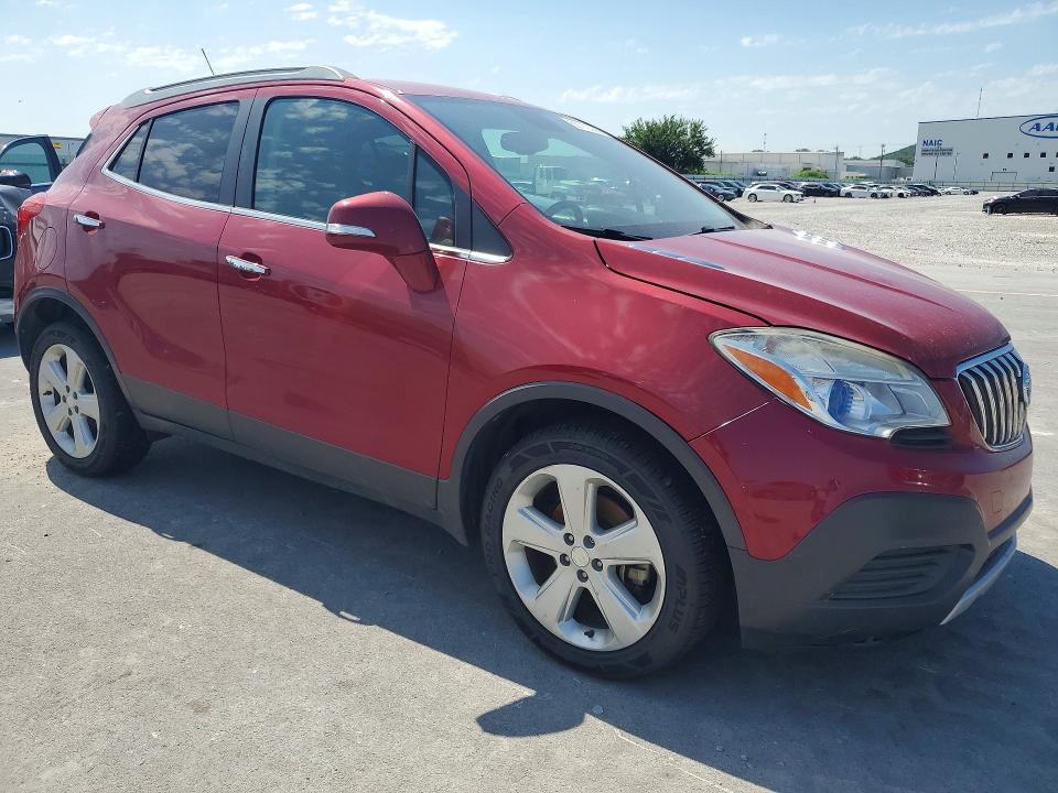 2015 Buick Encore VIN KL4CJASB9FB232196 COPART salvage auction — MECHANICAL, Ok - Certificate Of Title, sold $625 on 2026-07-10 (photo 4)