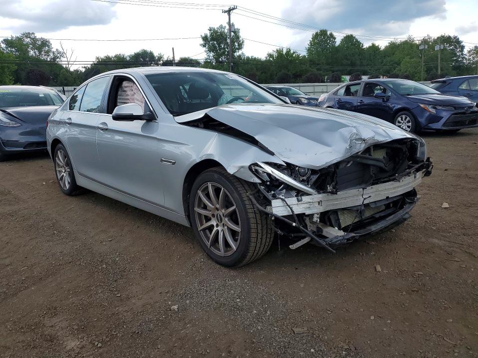 2014 BMW 5er VIN WBA5B3C57ED539642 COPART salvage auction — FRONT END, Ct - Cert Of Title-Salvage, sold $500 on 2026-08-04 (photo 4)
