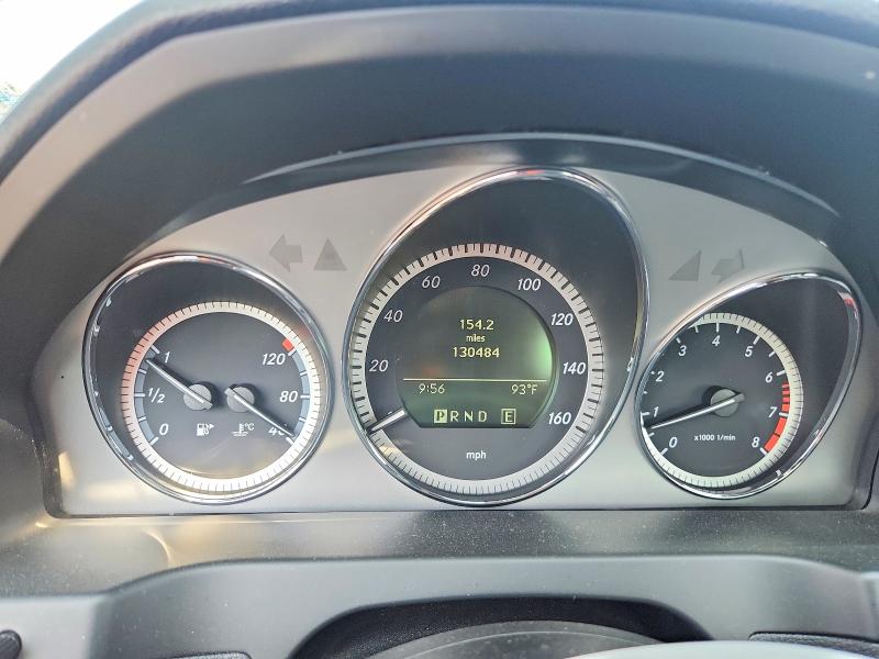 2011 Mercedes-benz C-klasse VIN WDDGF5EB2BA522054 COPART salvage auction — FRONT END, Al - Cert Of Title-Salvage Title, sold $650 on 2026-08-06 (photo 9)