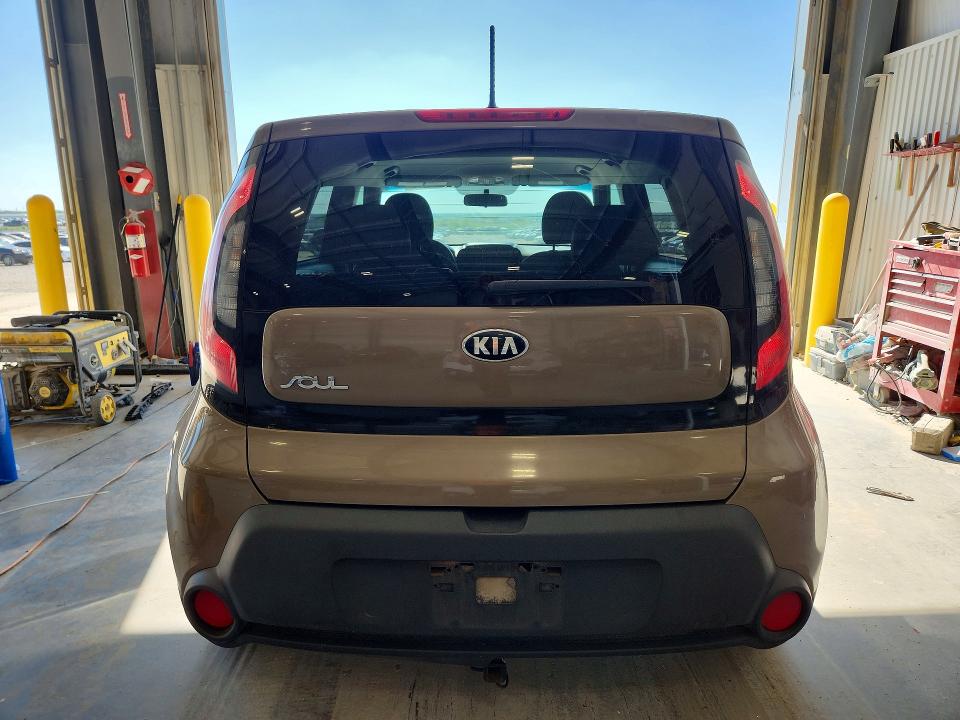 2016 Kia Soul VIN KNDJN2A22G7288249 COPART salvage auction — HAIL, Ne - Cert Of Title-Salvage, sold $250 on 2026-07-28 (photo 6)