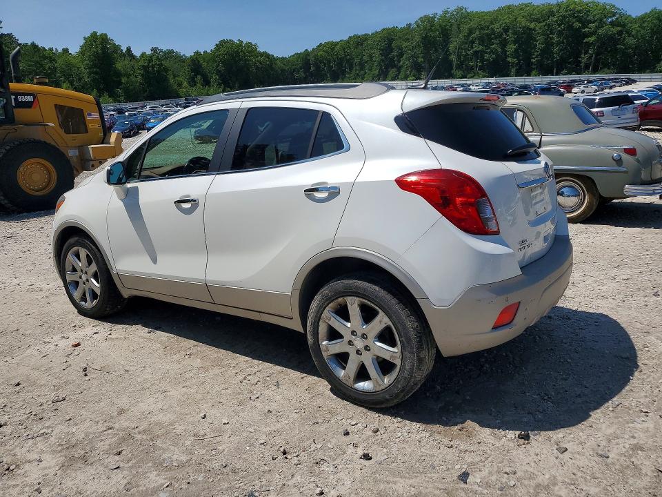 2013 Buick Encore VIN KL4CJHSB4DB106494 COPART salvage auction — FRONT END, MA - CERT OF TITLE-RECONSTRCTD COLL, sold $200 on 2026-07-29 (photo 2)