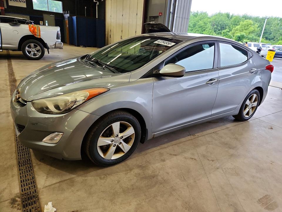 2013 Hyundai Elantra VIN KMHDH4AE4DU979222 COPART salvage auction — MINOR DENT/SCRATCHES, Ny - Certificate Of Title (P), sold $1,150 on 2026-07-30 (photo 1)