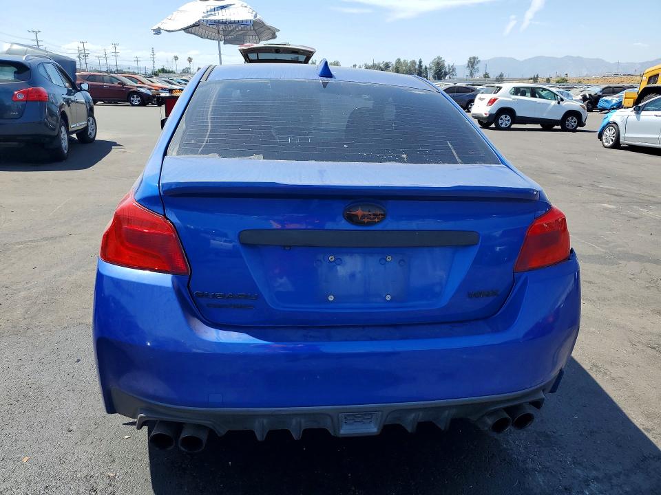 2017 Subaru Wrx VIN JF1VA1B63H9830463 COPART salvage auction — REAR END, CA - SALVAGE CERTIFICATE, sold $600 on 2026-07-27 (photo 6)